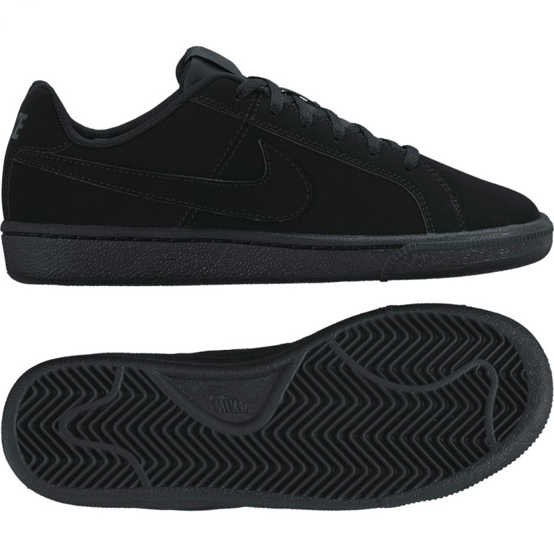 Sapato Nike Court Royale Gs Jr 833535-001 preto