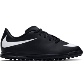 Chuteiras Nike Bravatax Ii Tf Jr 844440-001 preto preto