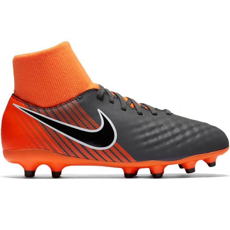 Chuteiras Nike Magista Obra 2 Academy Df Fg Jr AH7313-080 preto preto