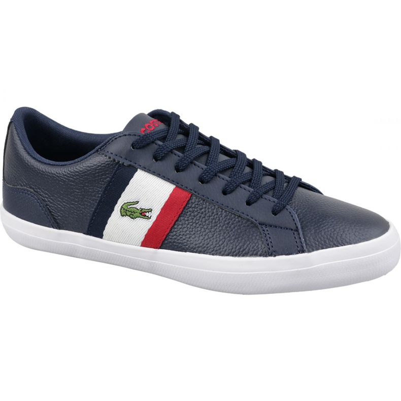 Lacoste Lerond 119 M 737CMA00457A2 branco vermelho azul marinho