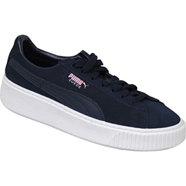 Tênis Puma Suede Platform Jr 363663-03 marinha