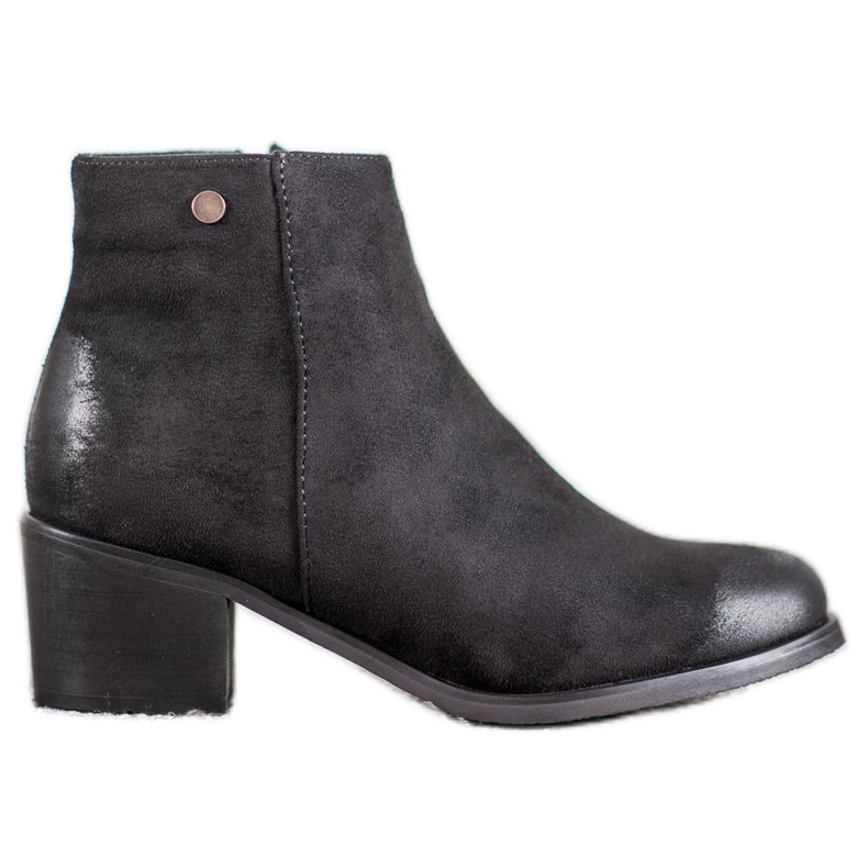 Goodin Botas de camurça clássicas preto