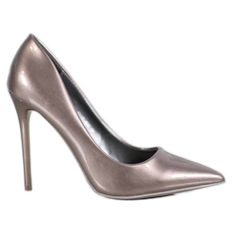 Small Swan Alfinetes envernizados cinza