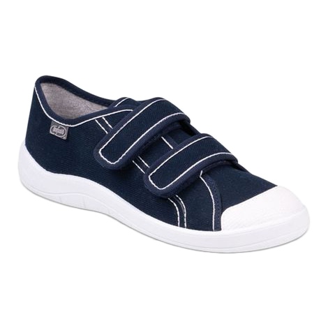 Tênis Juvenil Befado com Velcro 124Q005 Azul marinho