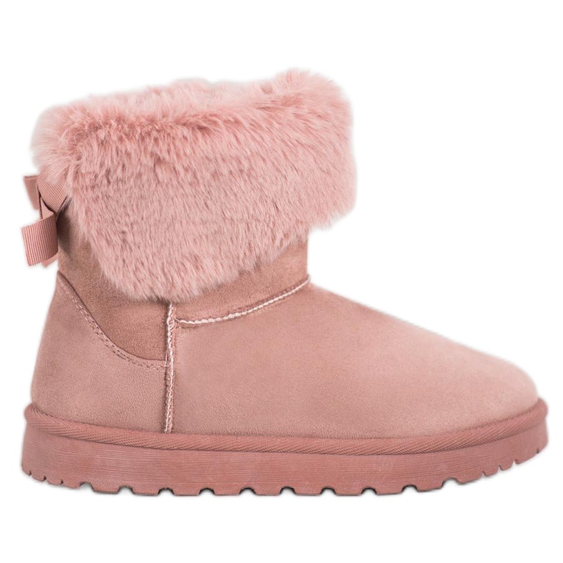 SHELOVET Mukluki Com Pele rosa SHELOVET Mukluki Com Pele rosa