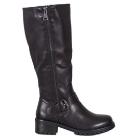 Sixth Sense Botas Com Fivela preto Sixth Sense Botas Com Fivela preto
