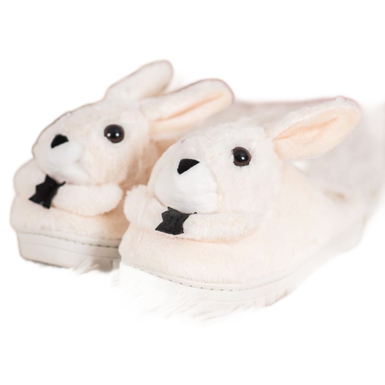SHELOVET Chinelos coelhos branco