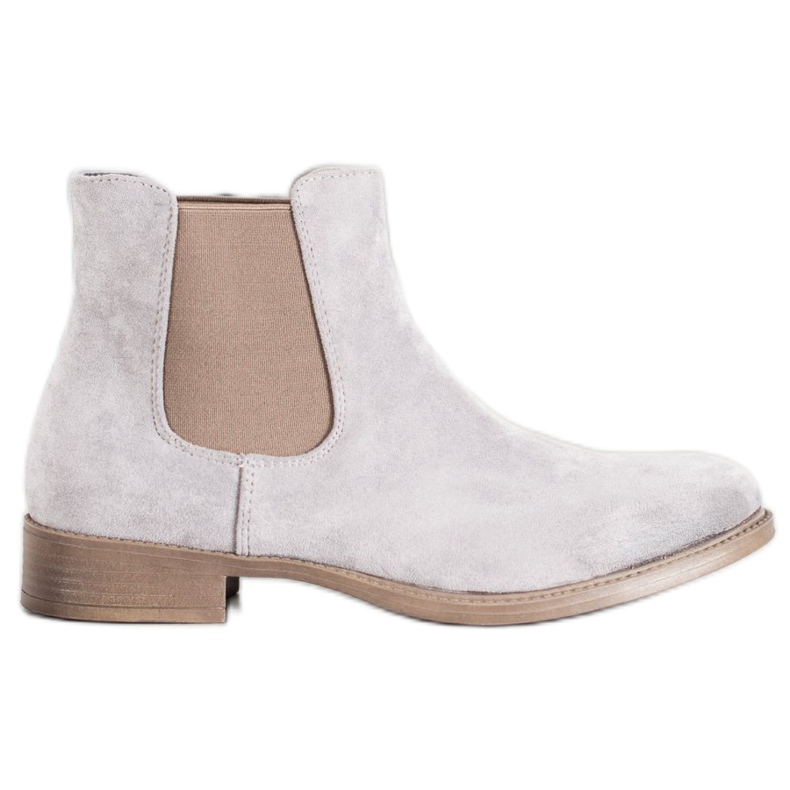 Sergio Leone Botas cinza chelsea