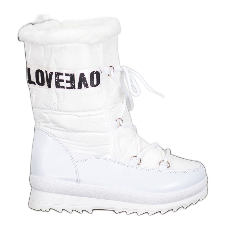 SHELOVET Amo botas de neve branco