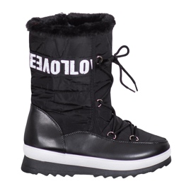 SHELOVET Botas de neve Amor preto