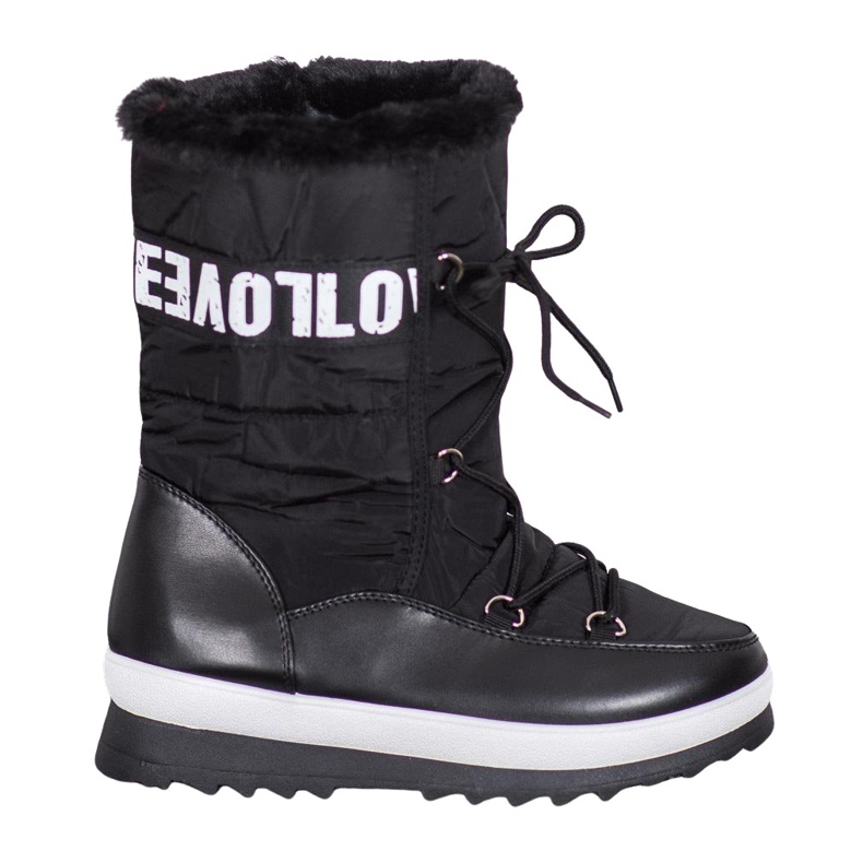 SHELOVET Amo botas de neve preto