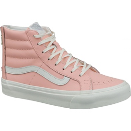 Sapatos Vans Sk8-Hi Slim Zip W VXH8JMZ rosa Sapatos Vans Sk8-Hi Slim Zip W VXH8JMZ rosa