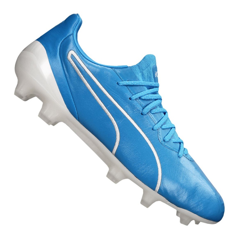Chuteiras Puma King Platinum Fg / Ag M 105606-01 azul azul