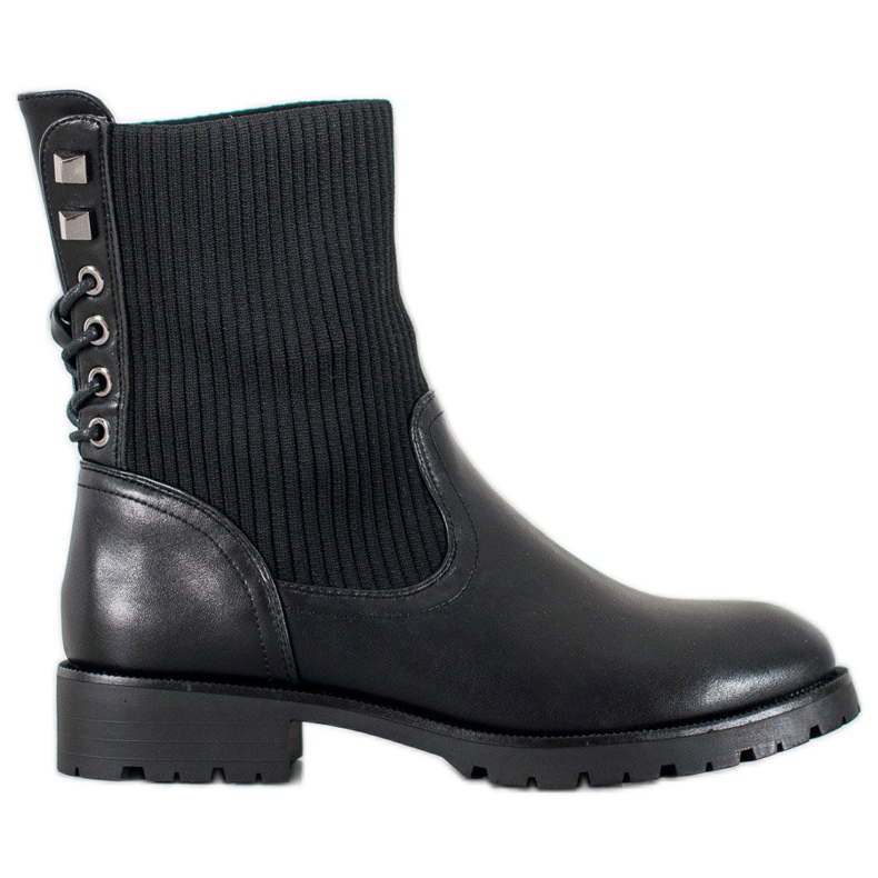 SDS Botas deslizantes preto