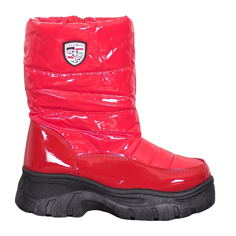 SHELOVET Botas quentes de inverno vermelho