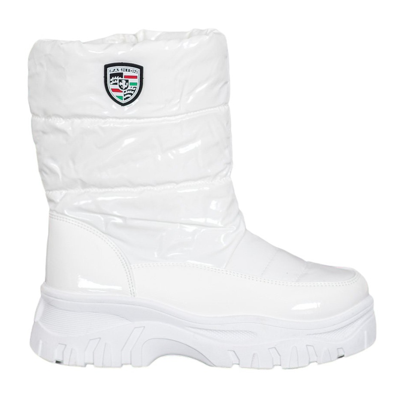 SHELOVET Botas quentes de inverno branco