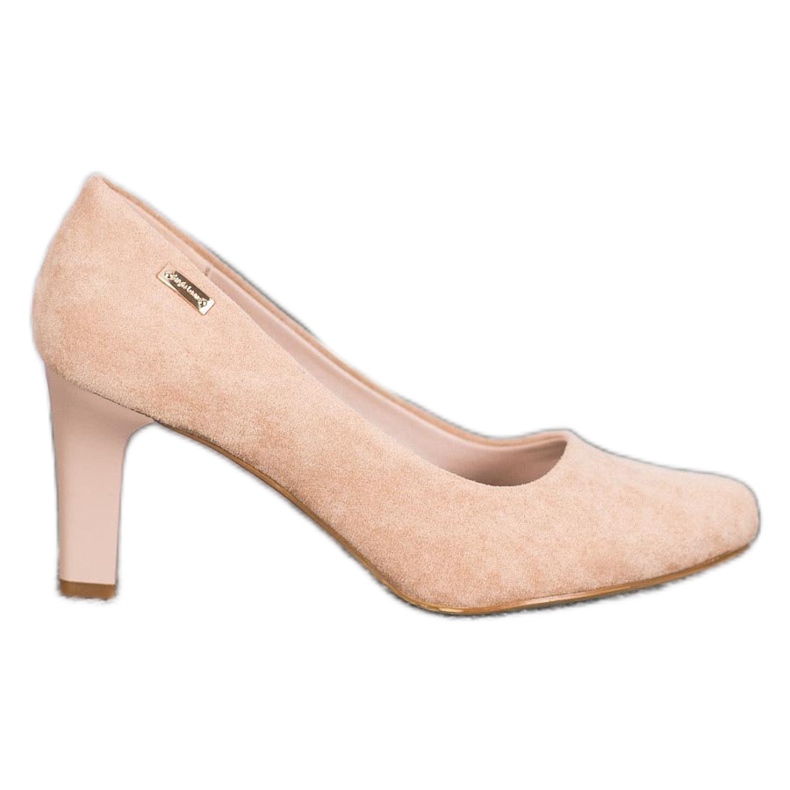 Sergio Leone Salto alto camurça castanho