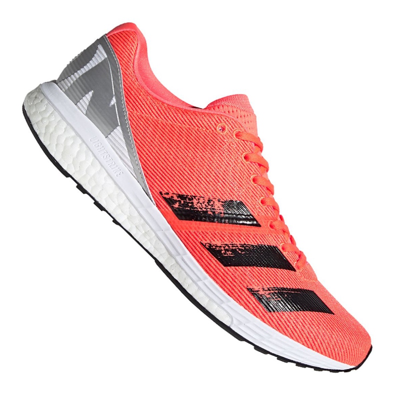 Tênis de corrida adidas adizero Boston 8 M EG7893 vermelho