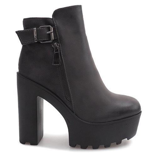 Botas quentes em cinza pós 979-GA Botas quentes em cinza pós 979-GA