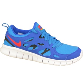Nike grátis 2 Gs W 443742-404 azul Nike grátis 2 Gs W 443742-404 azul