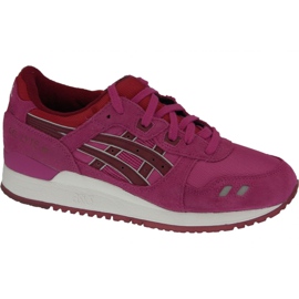 Asics Gel Lyte Iii W H483N-2526 vermelho multicolorido