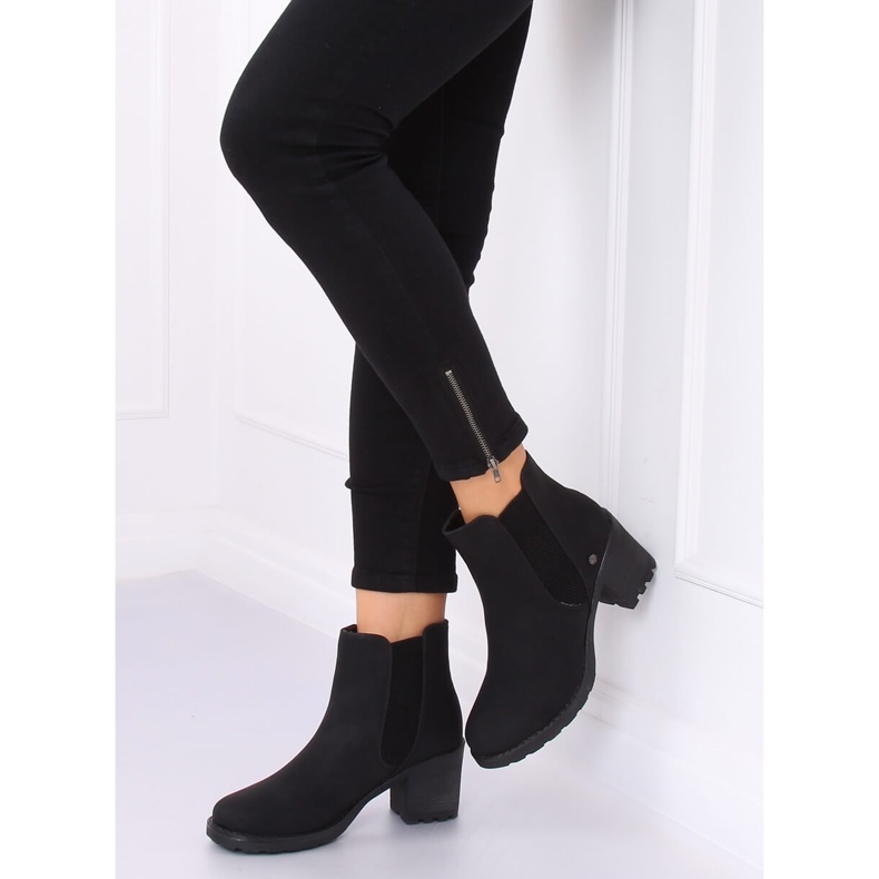 Botas Jodhpur pretas preto L2065 Preto II Grau