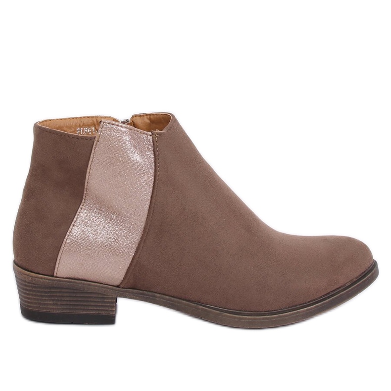 Botas Bege Chelsea para mulheres 88861 Khaki