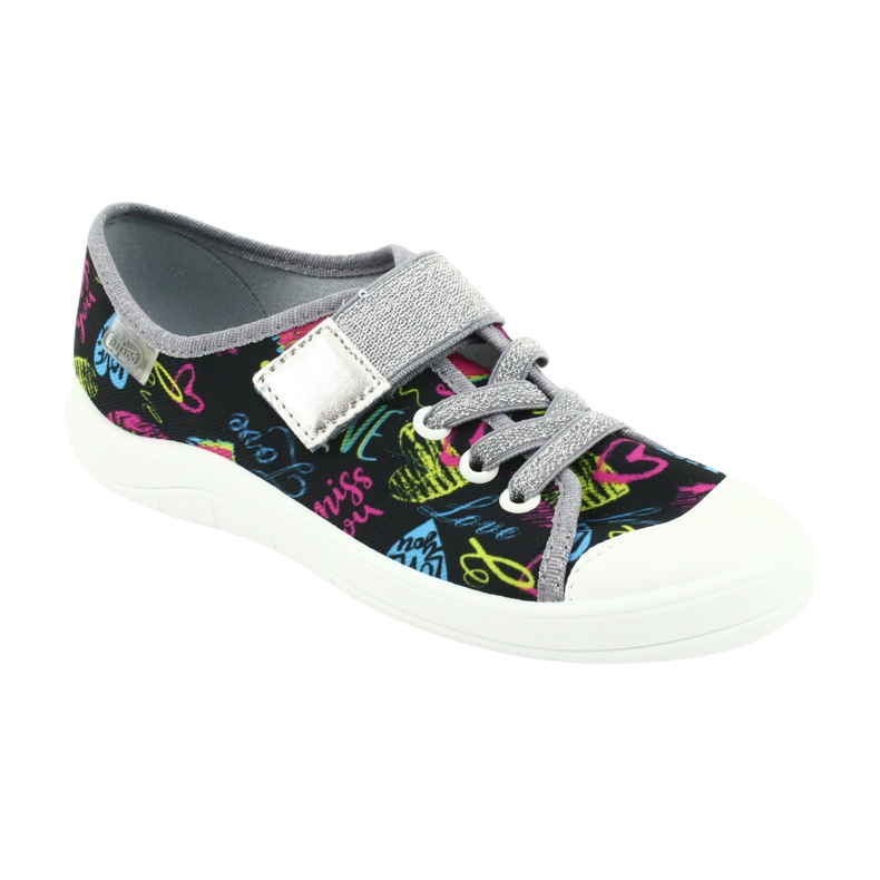 Calçados infantis Befado 251X137 azul marinho cinza multicolorido