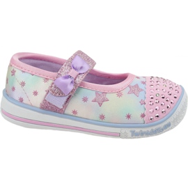 Sapatilhas Skechers Twinkle Play Jr 20140N-PKMT multicolorido