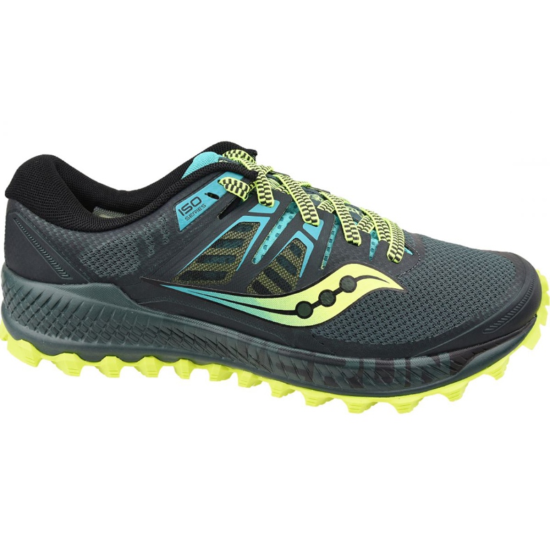 Sapatos Saucony Peregrine Iso M S20483-37 preto multicolorido