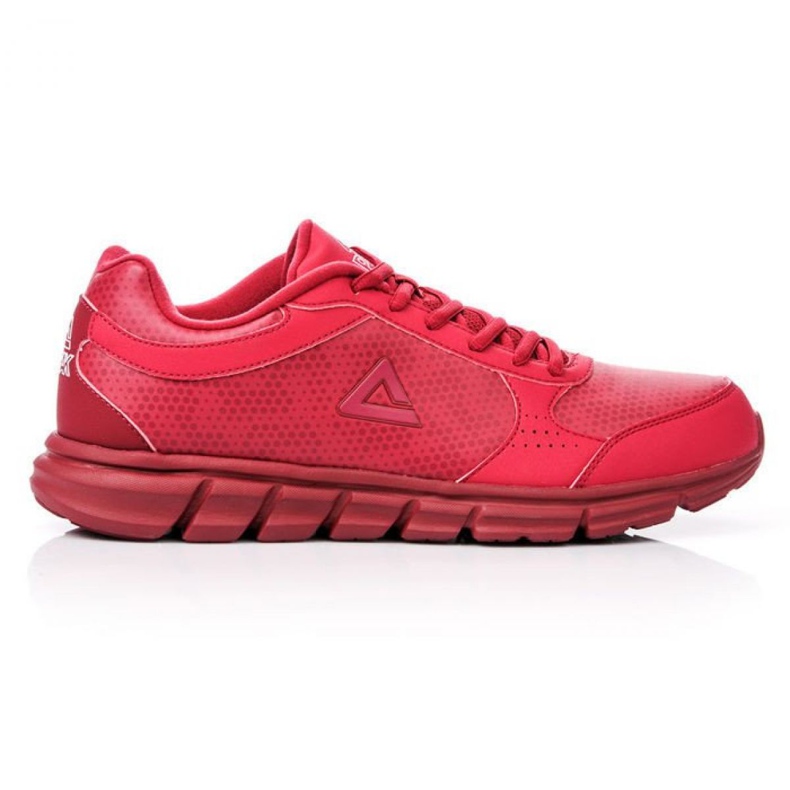 Tênis de corrida Peak E44223H M 62389-62394 vermelho