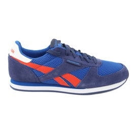 Reebok Royal Cl Jogger M V68437 azul laranja Reebok Royal Cl Jogger M V68437 azul laranja