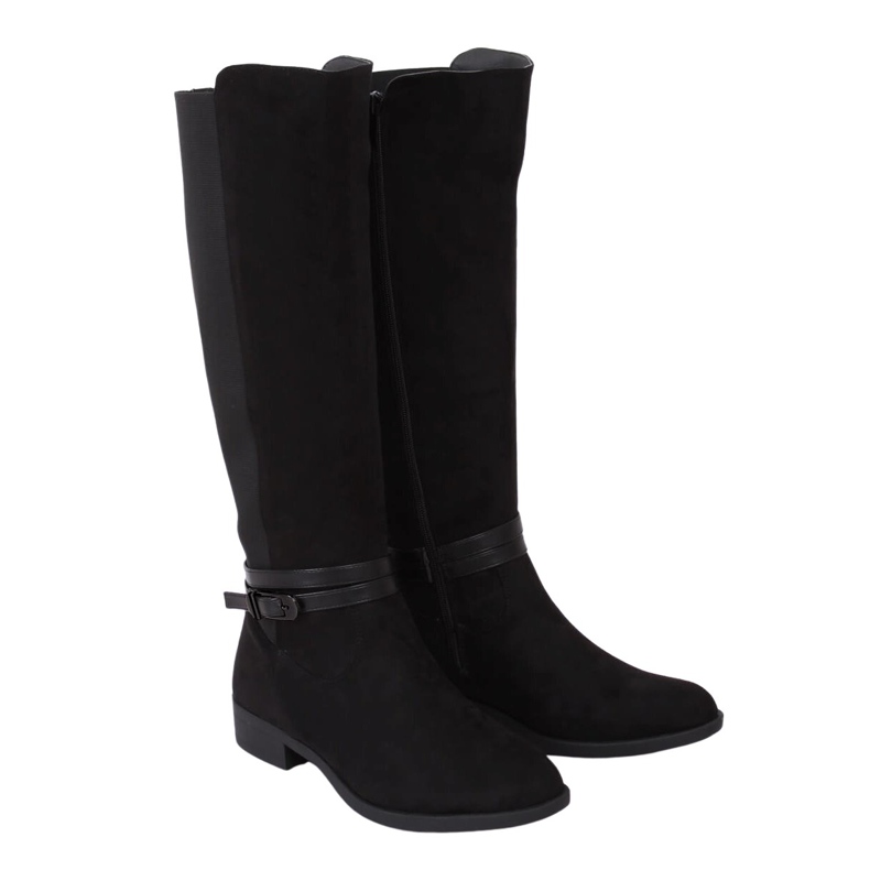 Botas pretas para mulheres NC709 pretas preto