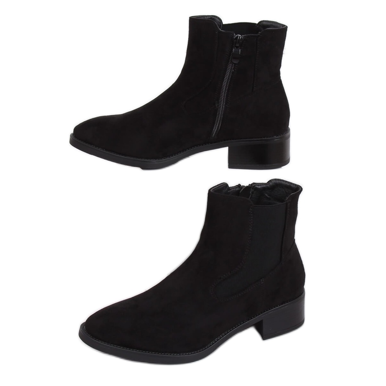 Botas pretas Jodhpur 1552 pretas preto