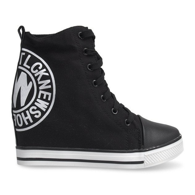 Tênis da moda Tlck Black preto