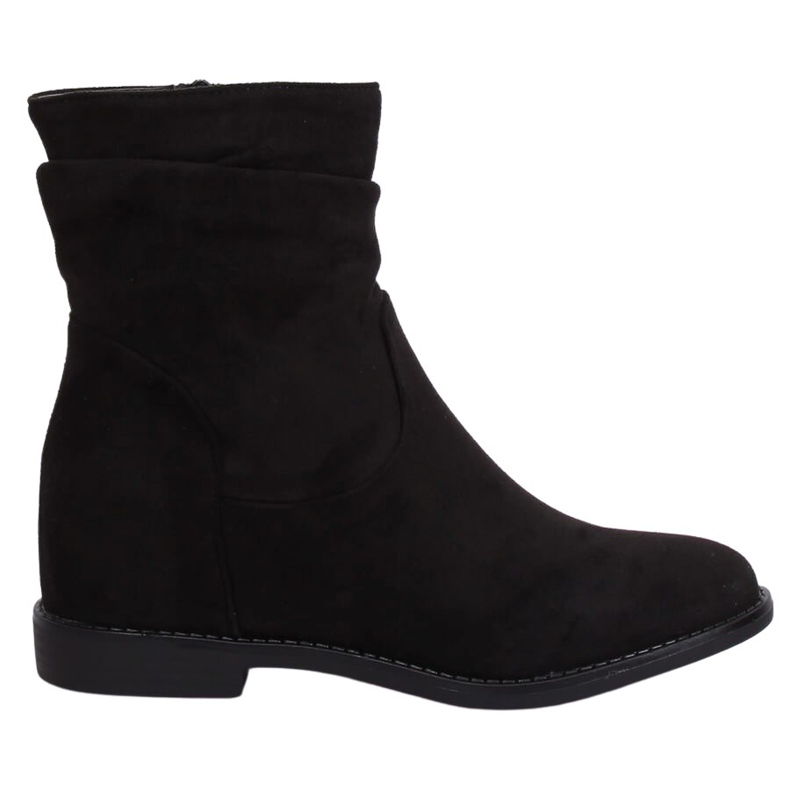 Botas pretas em salto oculto 2C8AX7680-1 Preto Botas pretas em salto oculto 2C8AX7680-1 Preto