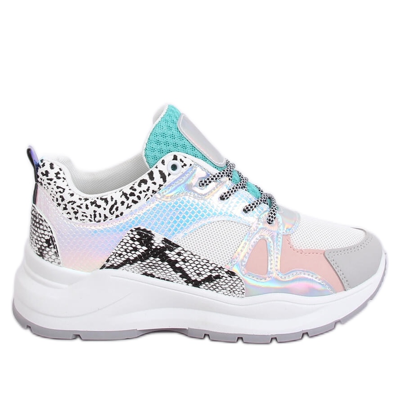 NB317P sapatos esportivos brancos multicolorido