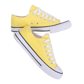 Tênis feminino amarelo clássico 7050Y Yellow Tênis feminino amarelo clássico 7050Y Yellow