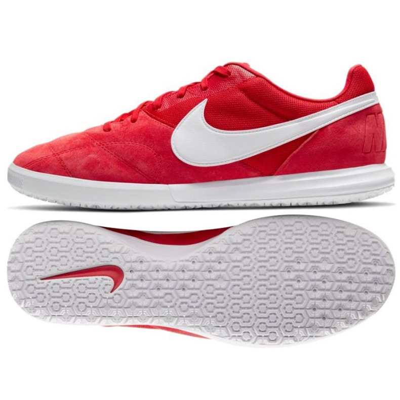 Sapatos de interior Nike Premier Sala Ic M AV3153-611 vermelho laranjas e tintos