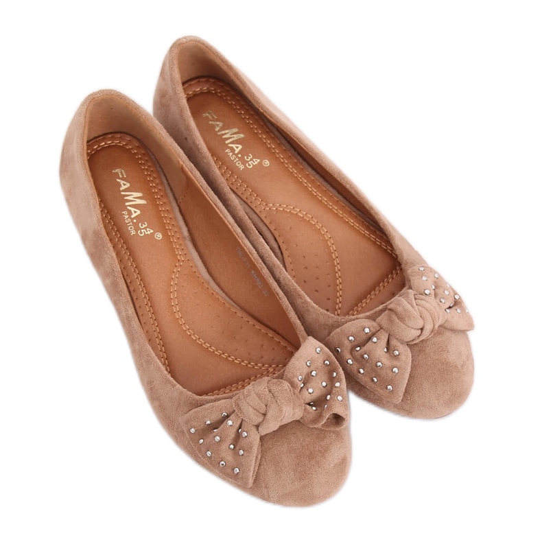 Bailarinas bege FM217-13 Khaki