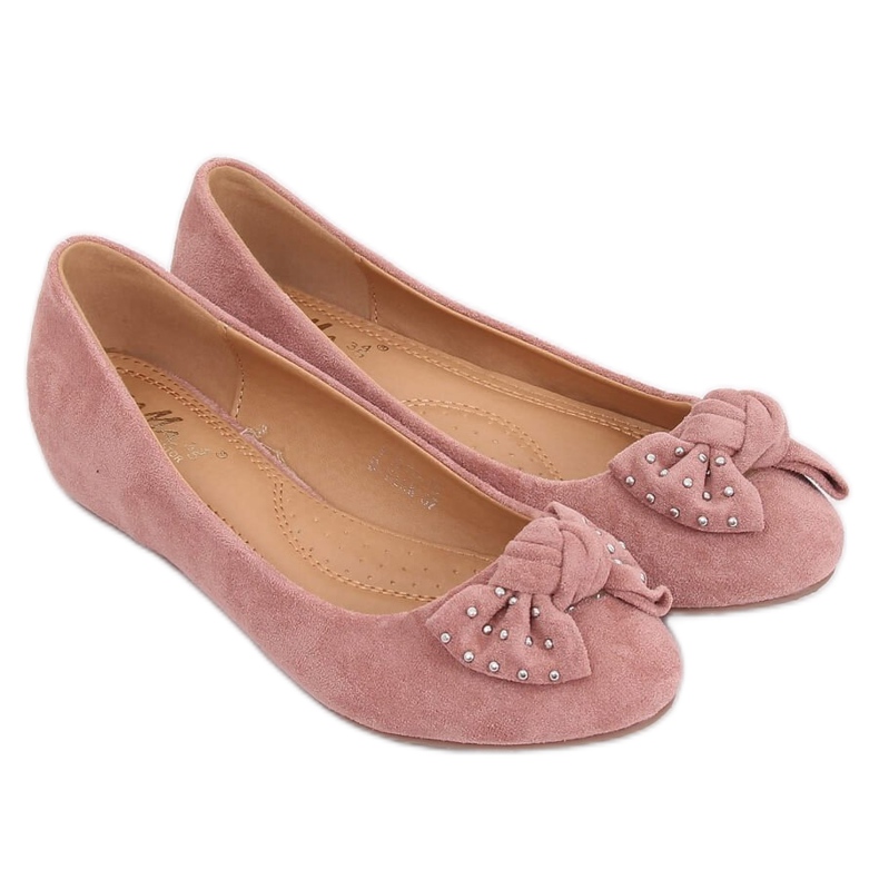 Bailarinas de cunha rosa FM217-13 rosa