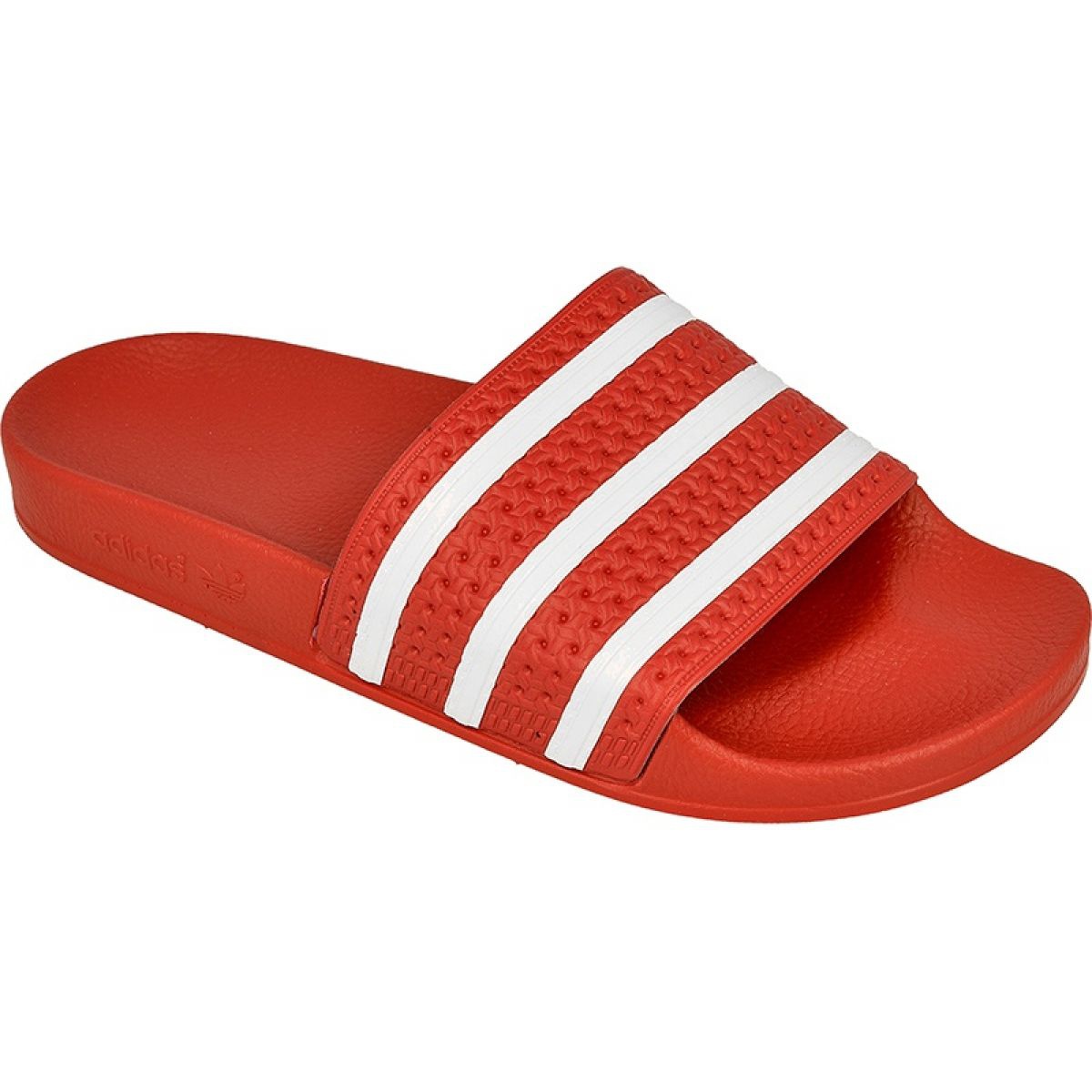 chinelo adidas vermelho