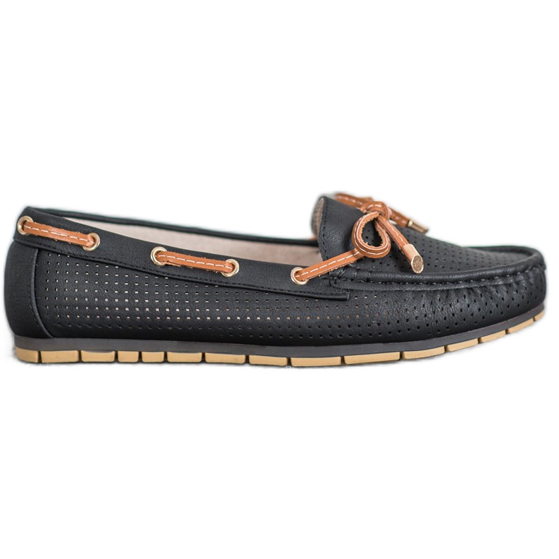 Kylie Mocassins confortáveis preto