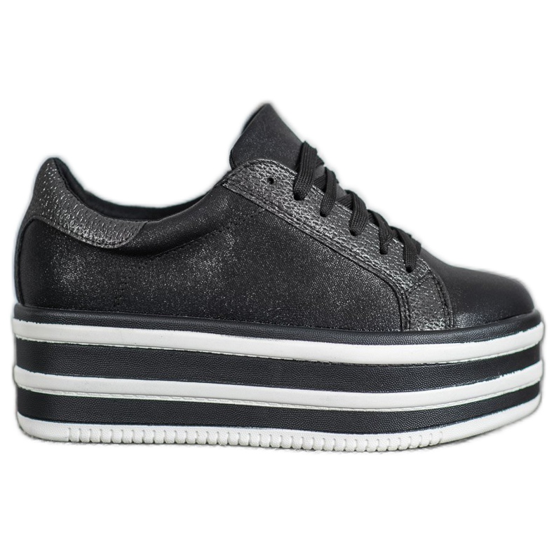 Seastar Tênis na plataforma da moda preto