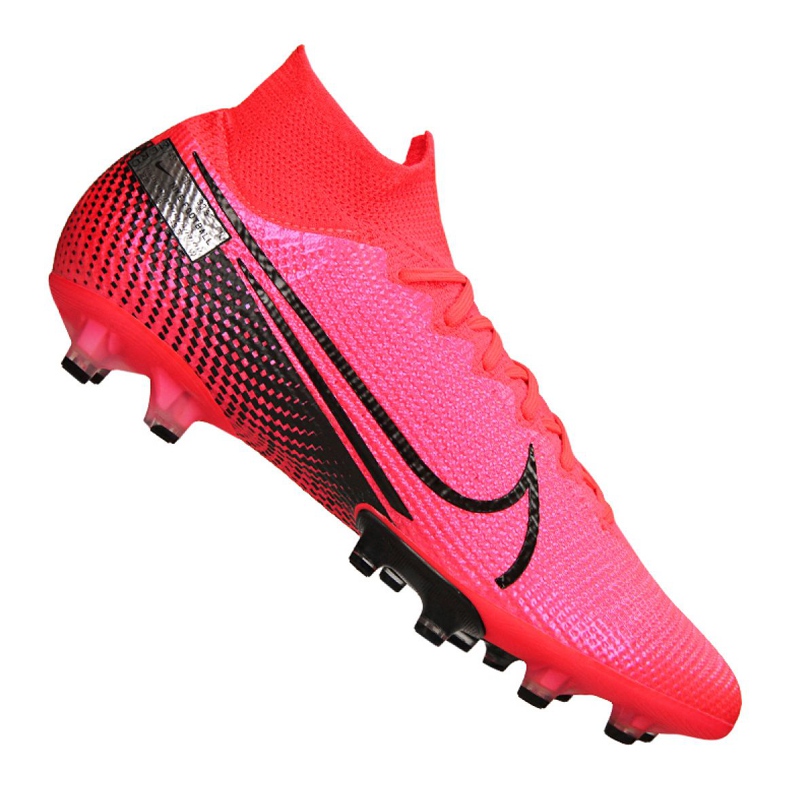 Sapato Nike Superfly 7 Elite AG-Pro M AT7892-606 multicolorido vermelho