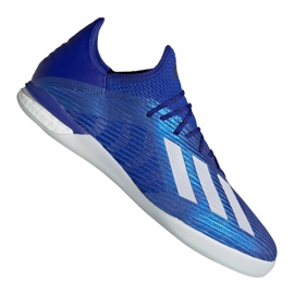 Sapatos Adidas X 19.1 In M EG7134 azul azul