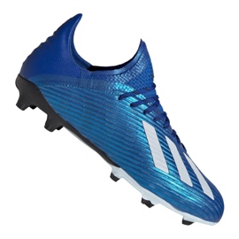 Sapatos Adidas X 19.1 Fg Jr EG7164 azul azul