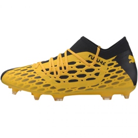 Puma Future 5.3 Netfit Fg Ag M 105756 03 chuteiras amarelo amarelo