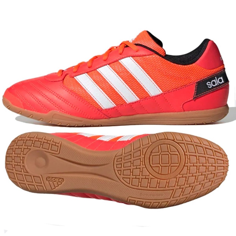 Sapatos Adidas Super Sala In M FV2561 vermelho vermelho