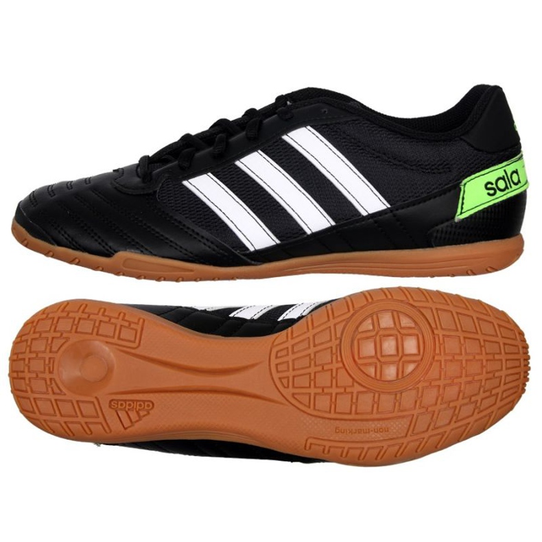 Sapatos Adidas Super Sala In M FV5456 preto preto